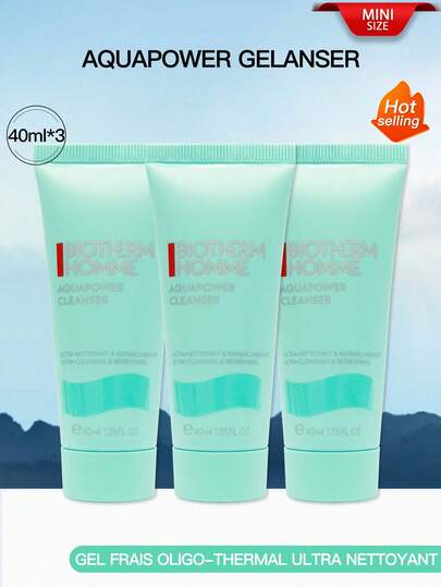 Biotherm Men AQUAPOWER REFRESHING CLEANSER 40ml[MINI SIZE]