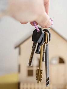 Heart-Shaped Carabiner, Aluminum Alloy Spring Clip Keychain, Self-Locking Key Chain Clip, Suitable For Fishing, Hiking, Travel, Home, Running, Adventure And Camping Activities - Multicolor - View 3