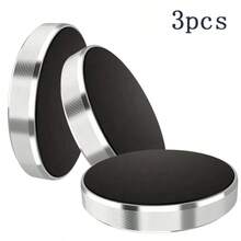 1/3个创意圆形迷你磁性车载导航仪表盘出风口合金随机贴纸手机支架，多功能迷你磁性粘贴式金属车载导航仪表盘出风口合金磁吸式家用手机支架，车载卫星导航和手机支架，仪表盘支架 - 彩色 - 查看 18