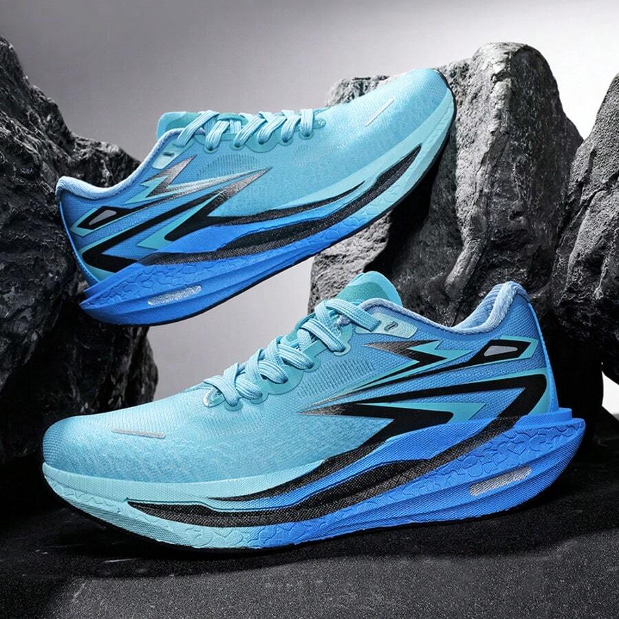 限量版蛇年休闲跑鞋，男女款专业减震碳板竞速运动鞋