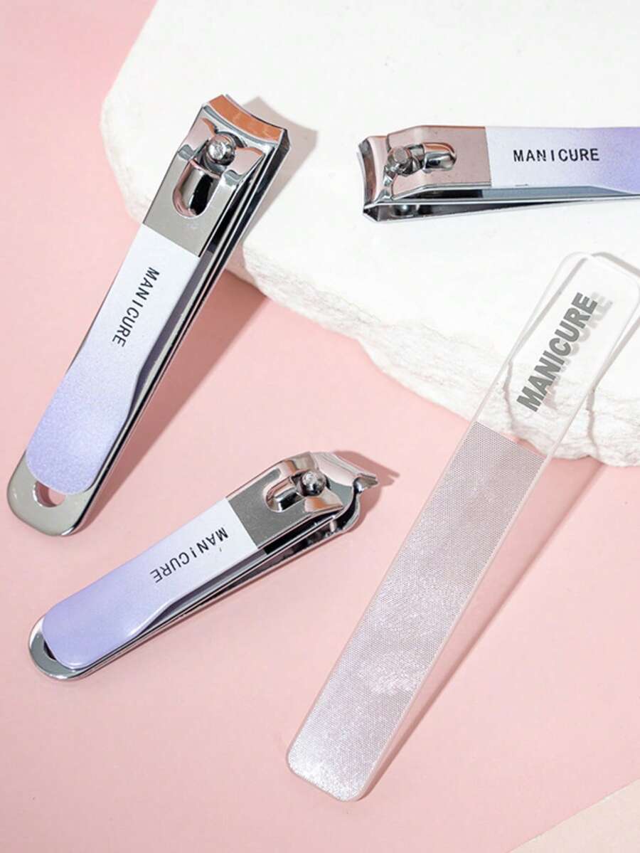 Fashionable Nail Clipper Set, High-Quality, Multi-Size Combination, Durable And Sharp, Cross-Border - Multicolor - View 1