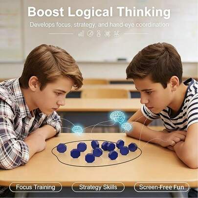 20pcs/Set Casual Party Games, Board Games, Family Interactive Board Games, Social Skills Relaxation Games, Suitable For Parties And Holidays