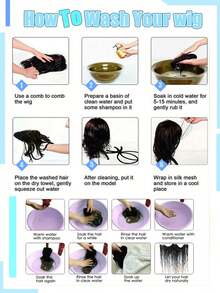 8-14inch Highlight Blonde Ombre Brown Straight Drawstring Ponytail Human Hair Extensions Natural Brazilian Remy Hair Clip In Ponytail For Women Daily Wear