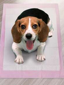 100pcs Leak-Proof Absorbent Dog Training Pads - Disposable Pet Pee Pads, Multiple Sizes, Suitable For Small Animals, Puppies, Cats And Dogs, Ideal For Labs, Bedrooms And Training Supplies, Hygienic Solution, Pet Waste Management | Leak-Proof Design | Durable Pet Product, Dog Training Pads - Pink - View 3