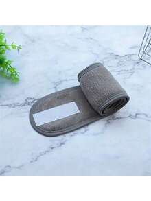 1pc Face-Washing Headband, Suitable For Facial Cleanser, Yoga, Makeup, And Shower - Blend Knitted Headband, Suitable For Normal Hair Hair Accessories - Multicolor - View 5