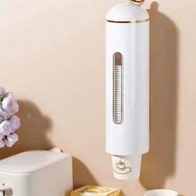 Suporte Adesivo Para Copos Descartáveis Dispenser Plástico - Verde - Visão 8