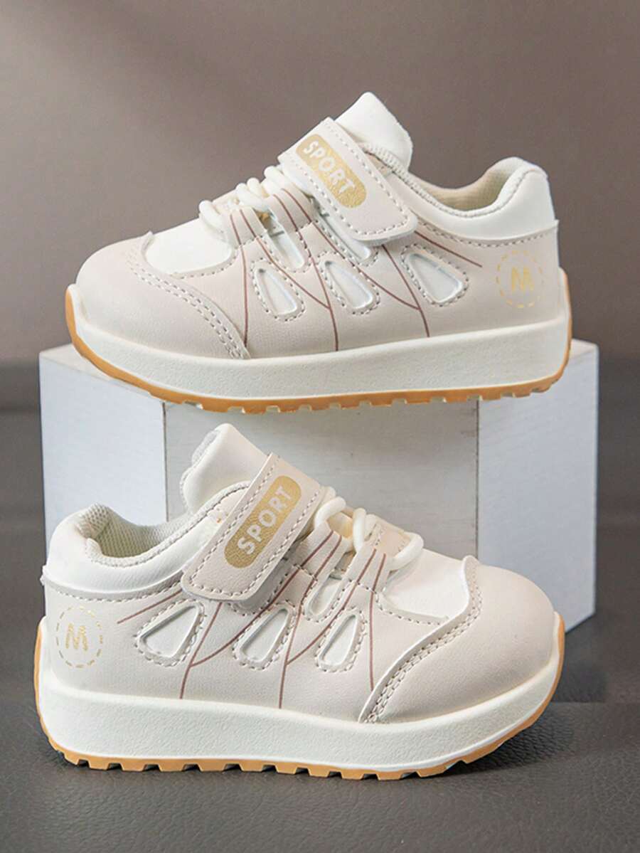 2026春秋新款软底防滑幼儿鞋，轻便功能性运动鞋，适合婴幼儿 - 米色 - 查看 1