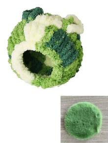 鸟巢，鹦鹉宠物保暖冬窝，加厚隔热虎百合图案睡窝，温暖繁殖箱，鹦鹉保暖鸟巢，牡丹凤凰保暖越冬巢 - 彩色 - 查看 14