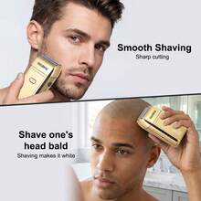 1个往复式双刀片电动剃须刀，多功能，2档速度可调 - 彩色 - 查看 10