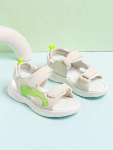 Kids Sports Sandals/Kids Lightweight Campus Open Toe Running Sports Sandals - Beige - View 4