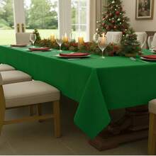 Oxford Slub Tablecloth, 5 Meters, Plain, For Events And Decoration - 綠色 - 查看 3