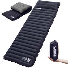 PACOONE Ultralight Self-Inflating Air Mattress Thicken Sleeping Pad Splicing Inflatable Bed Beach Picnic Mat Camping Tent Air Cushion - Multicolor - View 1