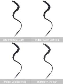 24 Inch Braided Wig, European And American Style Boxer Braid, Bubble Braid, Ponytail, Twist Braid, Double Ponytail Synthetic Wig For Women - Multicolor - View 8