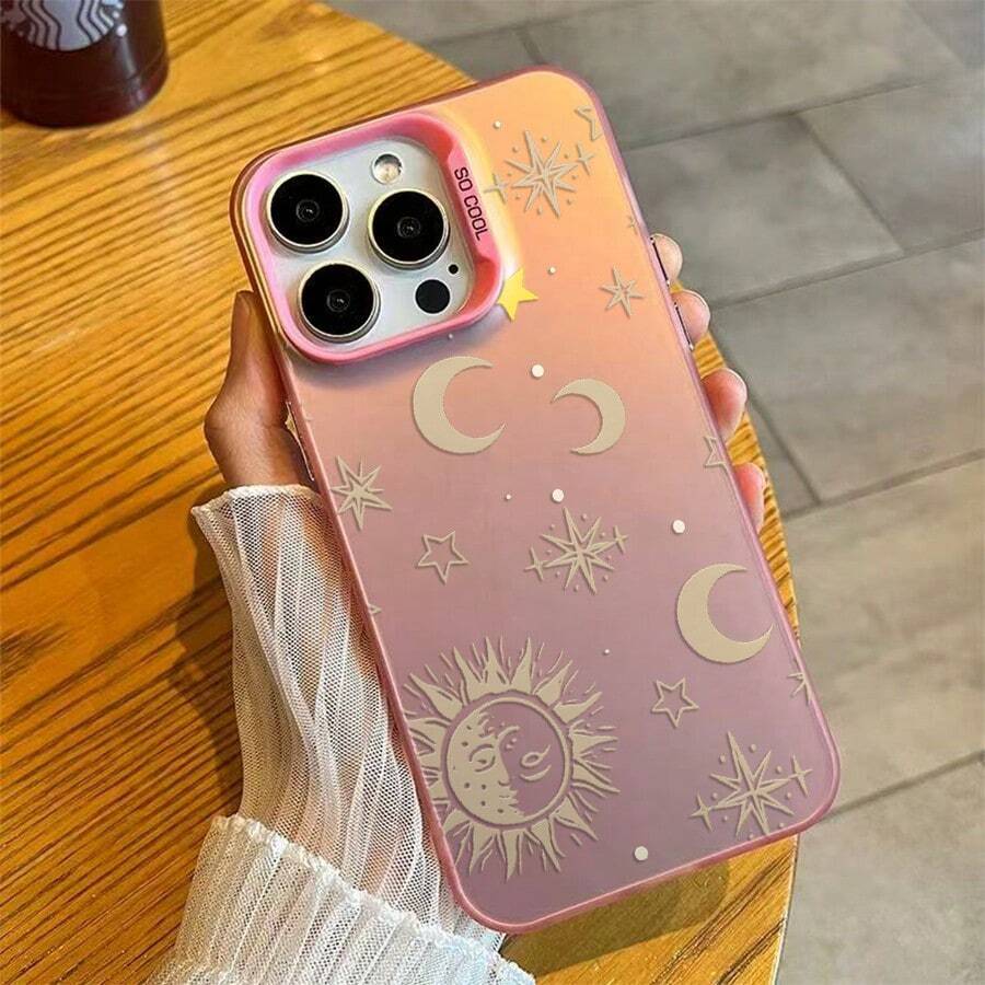 UV impressão sol estrela resistente a quedas Capinha Capa Para Apple i P h o n e 17 AIR 16 15 14 PLUS 13 12 11 PRO MAX X XS MAX XR 7 8 Galaxy A04E A04S A13 5G A05S A10S A11 M11 A12 A13 4G A14 A15 A20 A23 A32 A34 A35 A50S A30S A51 A52S 5G A54 A55 A71 4G A72 S20 S21 S23 FE S22 S23 S24 S25 Ultra S24 S25 Plus M23 M34 A07 A17 S25 EDGE A16 Redmi A2 A1 A3 9A 10C 12 12C 11A POCO 13 13C 14C Mi 11 lite 14 X3 X3 Pro X5 note 12 5G X5 Pro 12 Pro 13 pro 5G X6 Pro F3 F6 F6 PRO 8 pro 9 pro 10s 11 pro 12S 11s 13 4G 13 5G 13 Pro 4G x7 pro 14 5G 14 pro 4g 5g x7 5g F7 PRO F7 ULTRA A5 MOTO E22 E40 G14 G10 G20 G30 G22 G24 G34 G52 G54 G60 G84 capa protetora antiarranhões protetora Encaixe Perfeito com borda colorida P1521 - Rosa chiclete - Visão 1