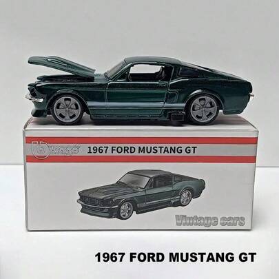 Burago 官方授权正品 1/64 比例合金车模，奔驰、凯迪拉克、雪佛兰，逼真压铸金属车模，装饰性迷你收藏车