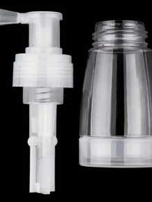 1个多用途粉末喷雾瓶，家居美容多功能工具，塑料材质，喷雾细腻，防漏便携，适用于指甲亮片、厨房调料、发粉等 | 居家、旅行、美发沙龙及厨房必备可填充喷雾瓶 - 無色 - 查看 8