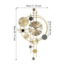 Orologi da parete - Dorato - Visualizzare 2