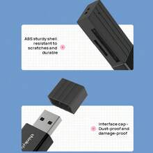 Lenovo D231 High-Speed USB 3.0 Card Reader, High-Capacity Card Reader, Dual Card Single Read, Widely Compatible, Stable Interface Transmission