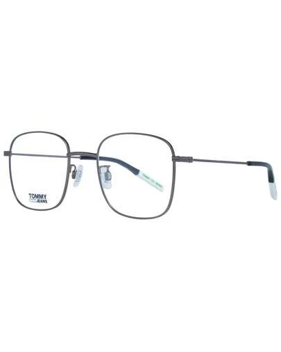 Tommy Hilfiger Metal Square Eyeglasses TJ 19024 Unisex Gray Frames