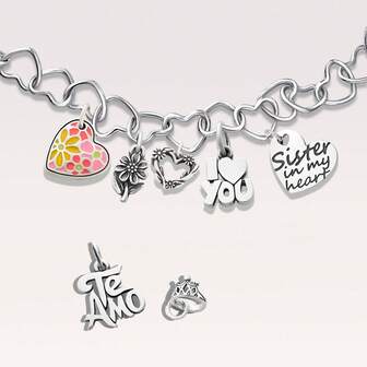 1 PIEZA Colgante con forma de corazón de colores, para usar manualmente como colgante para collar o pulsera, colgante de dije único de estilo clásico DIY, para uso diario, fiesta o decoración de banquete