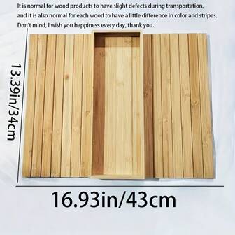Bandeja de Servir de Madeira, Bandeja de Braço de Sofá de Bambu, Bandeja Dobrável para Frutas e Lanches, Organizador de Armazenamento Doméstico de Sala de Estar de Madeira Maciça, Prateleira