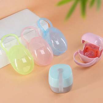 KUNT 1st flerfärgat PP-material Bärbar napp Dammtät och smutsavvisande förvaringslåda