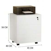 Printer Stands - White - View 4