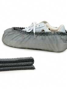 50pcs Thick & Extra Large Disposable Shoe Covers, Striped Shoe Covers, Shoe Dust Covers, Non-Woven Fabric Shoe Sun Protection Covers, Anti-Slip & Wear-Resistant Indoor Home Use, Workshop Non-Woven Shoe Covers, Party Guest Anti-Pollution Shoe Covers, Shoe & Boot Accessories, Bohemian Style, Shoe, Spring Summer Picks, Brides Maid Gifts, Room, Bedroom Decor, Bedroom Decor, Beach, Travel, For Men, For Women, Vacation,Women's Day,Travel Essentials,Wedding Favours,Y2k,Bedroom,Car Accessories Women,Kitchen Decor,Beach,Summer,Vacation,Holiday,Travel Essential,Going Out Tops,Household Items - Multicolor - View 3
