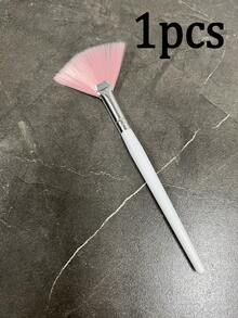 3/1 Pieces Facial Fan Mask Brushes, Soft Facial Applicator Brushes Tools For Peel Glycolic Makeup For Mud Cream(Champagne) - Multicolor - View 14