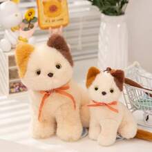 30厘米/11.81英寸可爱逼真猫咪毛绒玩具，栩栩如生的填充动物，柔软可爱的抱枕，灰黑色小猫抱枕，儿童生日礼物，宠物玩具，男孩女孩家居装饰，房间装饰，圣诞节和感恩节礼物 - 彩色 - 查看 4