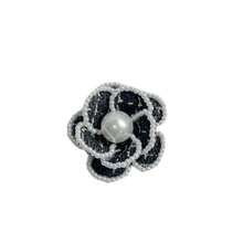 1 Stück elegante Blumenbrosche - strahlt Luxus und hochwertige Ästhetik aus, geeignet für besondere Anlässe, kann auch als Dekoration für formelle Kleidung, Hochzeiten, Partys und andere formelle Veranstaltungen verwendet werden - Verschiedenfarbig - Übersicht 6