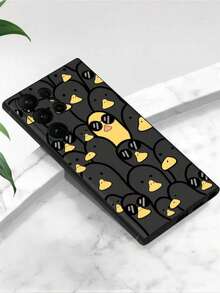 1pc Cool Sunglasses Black Duck Anti-Drop Anti-Slip Phone Case, Compatible With IPhone 17/17 Air/17 Pro/17 Pro Max, 16/16 Plus/16 Pro/16 Pro Max, 15/15 Plus/15 Pro/15 Pro Max, 14/14 Plus/14 Pro/14 Pro Max, 13/13 Pro/13 Pro Max, 12/12 Pro/12 Pro Max, 11, Dust-Proof, High Value, Popular - Black - View 4