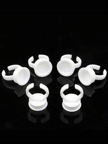 Hộp đựng keo dán mi và mực xăm dùng một lần cỡ lớn - Hộp đựng bằng nhựa cỡ lớn, thích hợp cho nối mi, dán mi, làm móng và trang điểm (50-300 chiếc) - Nhiều màu - Xem 6