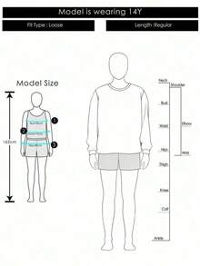 可爱卡通印花女童连帽衫，舒适时尚长袖套头卫衣，适合秋冬季节穿着，也适合毕业季和返校季穿着。 - 黑色 - 查看 4
