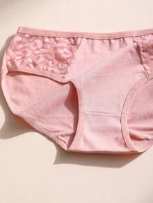 5件套女士性感蕾丝拼接低腰舒适内裤 - 彩色 - 查看 10