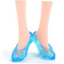 120pares High Heels Shoes Princess Shoes Dress Accessories House and Imaginative Fun - medianox2 piezas - Ver 8
