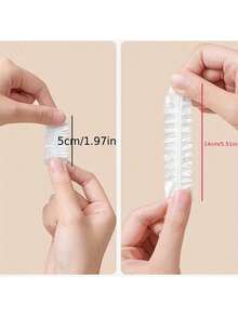 50/100/200pcs Waterproof Ear Covers, Shower Ear Covers, Transparent Ear Covers, Suitable For Bathing, Hair Dyeing, Hair Salon