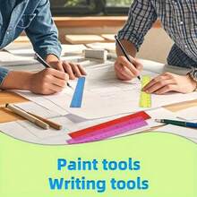 1 pieza/5 piezas/10 piezas Reglas de plástico transparente de 6 pulgadas, reglas, pulgadas, suministros de aprendizaje para estudiantes, artículos de oficina, artículos del hogar, papelería, herramientas de medición, regalos para maestros, útiles escolares, artículos esenciales para la temporada de regreso a clases (Reglas de plástico transparente, escala precisa - Herramientas de medición de PVC duraderas) - Multicolor - Ver 12