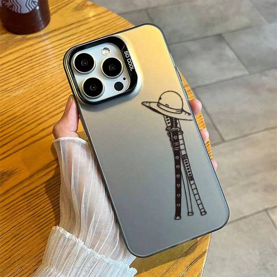 UV Print Sword Hat Drop Resistant Case Cover For Apple I P H O N E 17 AIR 16 15 14 PLUS 13 12 11 PRO MAX A50S A30S A51 A52S 5G A54 A55 A71 4G A72 S20 S21 S23 FE S22 S23 S24 S25 Ultra S24 S25 Plus M23 M34 A07 A17 S25 EDGE A16 Redmi A2 A1 A3 9A 10C 12 12C 11A POCO 13 13C 14C Mi 11 Lite 14 X3 X3 Pro X5 Note 12 5G X5 Pro 12 Pro 13 Pro 5G MOTO E22 E40 G14 G10 G20 G30 G22 G24 G34 G52 G54 G60 G84 Protective Anti-Scratch Protective Case Perfect Fit With Color Edge P16111 - 黑色 - 查看 1