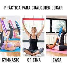 Ó| Ligas de Resistencia para Ejercicio | Bandas para Ejercicio | Ligas Ejercicio | Ligas de Resistencia | Bandas de Resistencia| Yoga | Pilates | HIIT |,36760821 - Azul menta - Ver 6