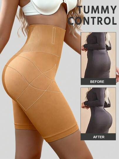 女士无缝收腹塑身内裤，塑身短裤，舒适收腰提臀