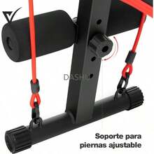 Adjustable Foldable Multifunctional Weight Bench – 300kg Weight Capacity, Free Jump Rope Included,Home Gym, Indoor Workout, Strength Training,Multifunctional, Foldable, Free Jump Rope - 預設 - 查看 4