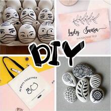 12pcs Permanent Marker Pens - Fine Tip Permanent Oil-Based Pens, Suitable For Color Marking, Painting, Art Creation - Quick Drying & Smudge-Proof, Long-Lasting & Durable, Applicable To Paper, Fabric, Plastic Materials, Classroom, Office, Handicraft Multi-Scenario Use - Multicolor - View 7