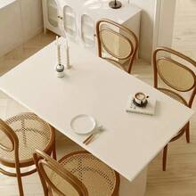 1件圣诞新年装饰桌垫，护眼桌垫，大号鼠标垫，PU皮革材质，笔记本电脑桌垫，美甲桌垫，咖啡桌垫，梳妆台垫，超大桌布，防水，防油，防污，耐磨，家用办公两用