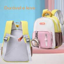 Children's Backpack Set: Lion, Girl, Boy, Yellow, Butterfly - Yellow - View 6