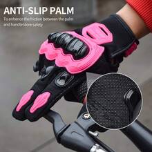 Motorcycle Gloves For Women Touch Screen Summer Motorbike Dirt Bike Full Finger Gloves Road Racing, Cycling, Climbing Motocross - Full Finger - View 6