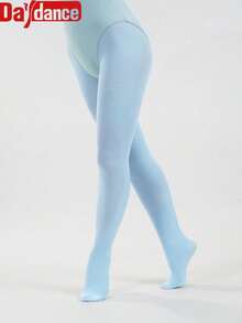 Daydance1 Pair Of Women Girls 90D Ballet Dance Pantyhose Fashion Tights Solid Stockings Non-Slip TightsBallet Dance Tights Autumn Winter Gymnastics Dance Ballet Pantyhose - Multicolor - View 2