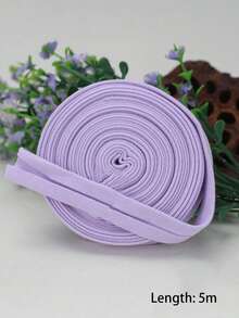 10码预折叠斜纹滚边条，适用于缝纫、折叠松紧带、工艺品和家居装饰，用途广泛，可用作布料边缘装饰和服装点缀、缝纫饰边、工艺用品，质地光滑，适合DIY项目 - 多色 - 查看 12