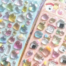迷你日系卡通DIY贴纸，适用于剪贴簿、DIY日记、文具装饰、可爱校园贴纸，也适用于手工装饰、手机壳粘贴、文具点缀、DIY工艺品等。 - 彩色 - 查看 2