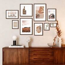 1/2/3/4个橡木相框，白色/黑色木框，优雅礼品及墙面装饰，适用于家居、客厅、办公桌及墙面展示，完美展示画作、旅行照片、毕业照及结婚照，理想礼品，可选尺寸：A3/A4/30X40厘米
